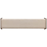 LH Home Remix Upholstered Bench - Cream