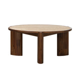 LH Home Remix Round Coffee Table - Travertine