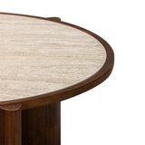 LH Home Remix Round Coffee Table - Travertine