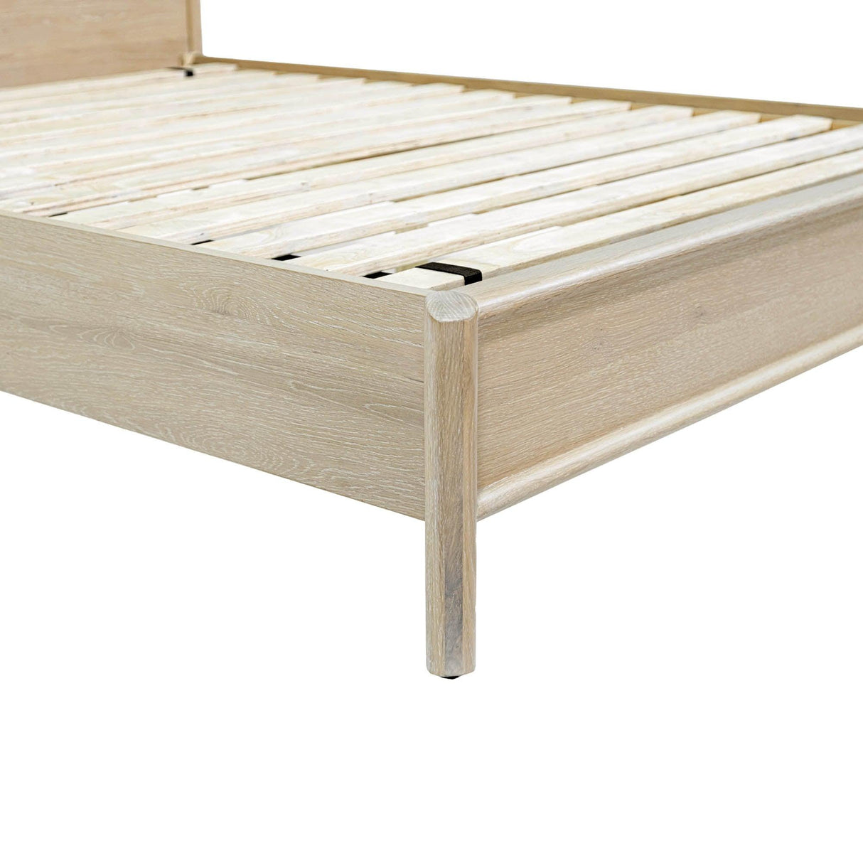 LH Home Runway King Bed - Light Oak