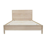 LH Home Runway King Bed - Light Oak