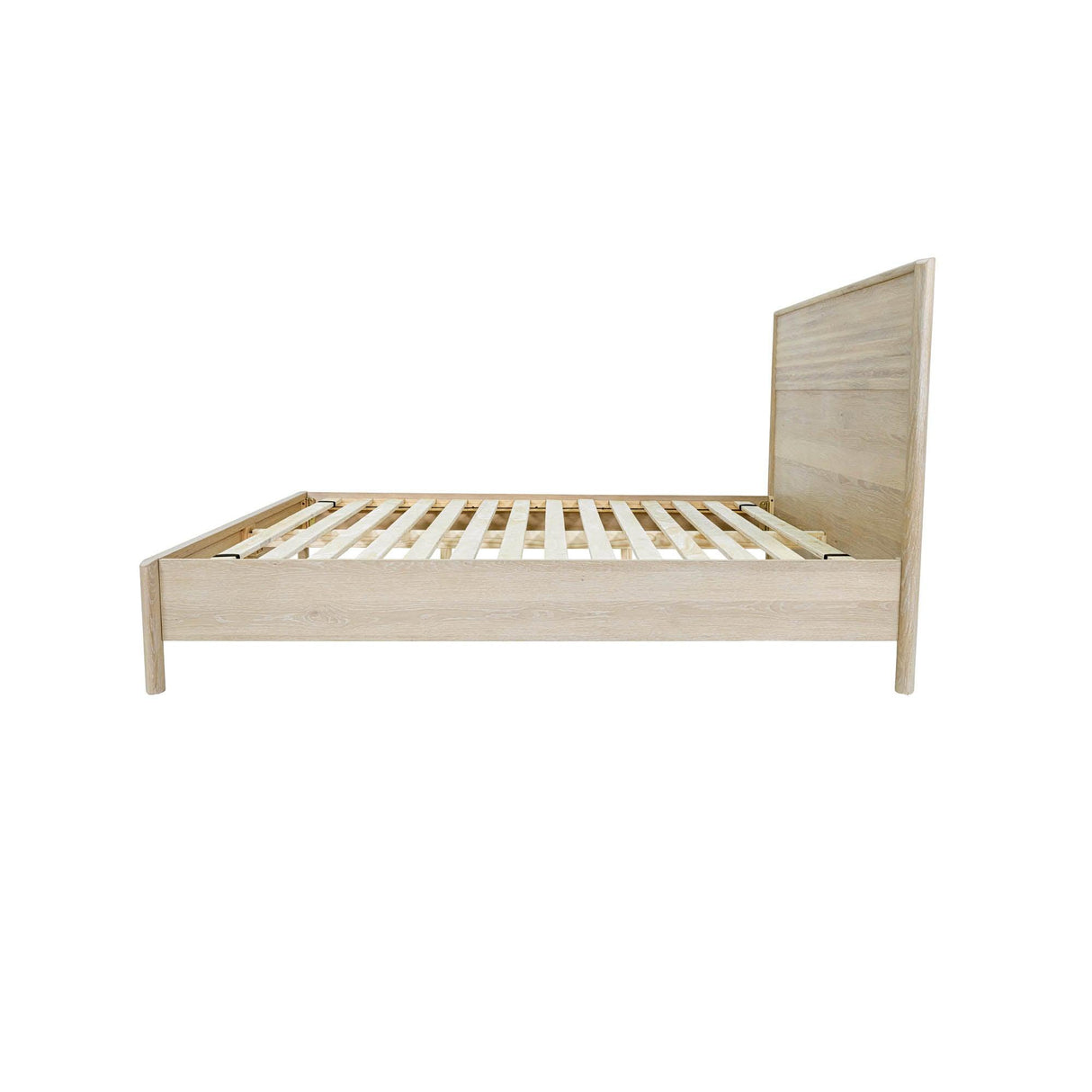 LH Home Runway King Bed - Light Oak