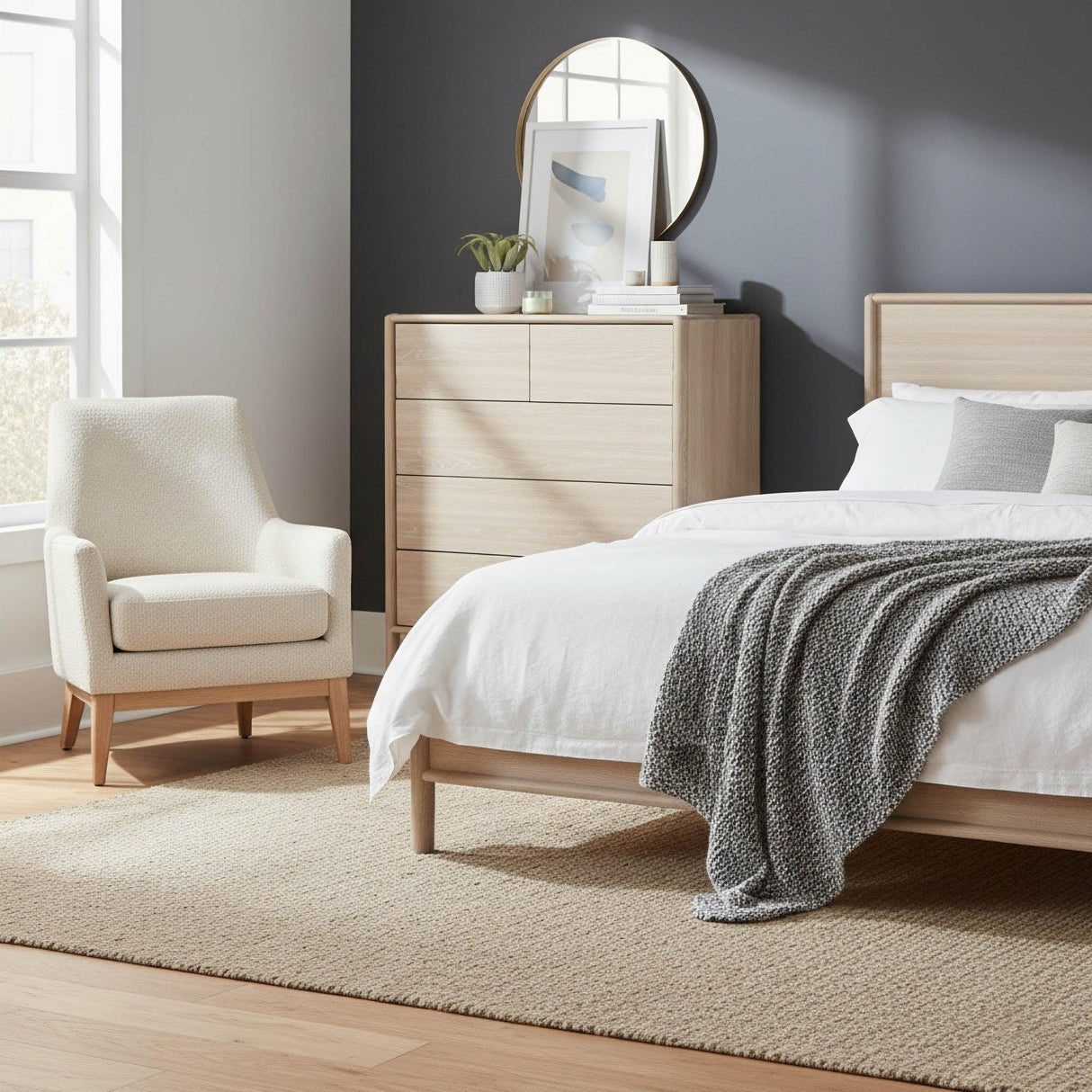 LH Home Runway 5 Drawer Chest - Light Oak
