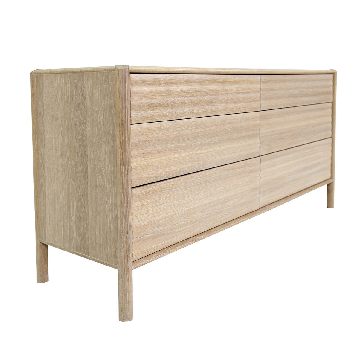 LH Home Runway 6 Drawer Dresser - Light Oak