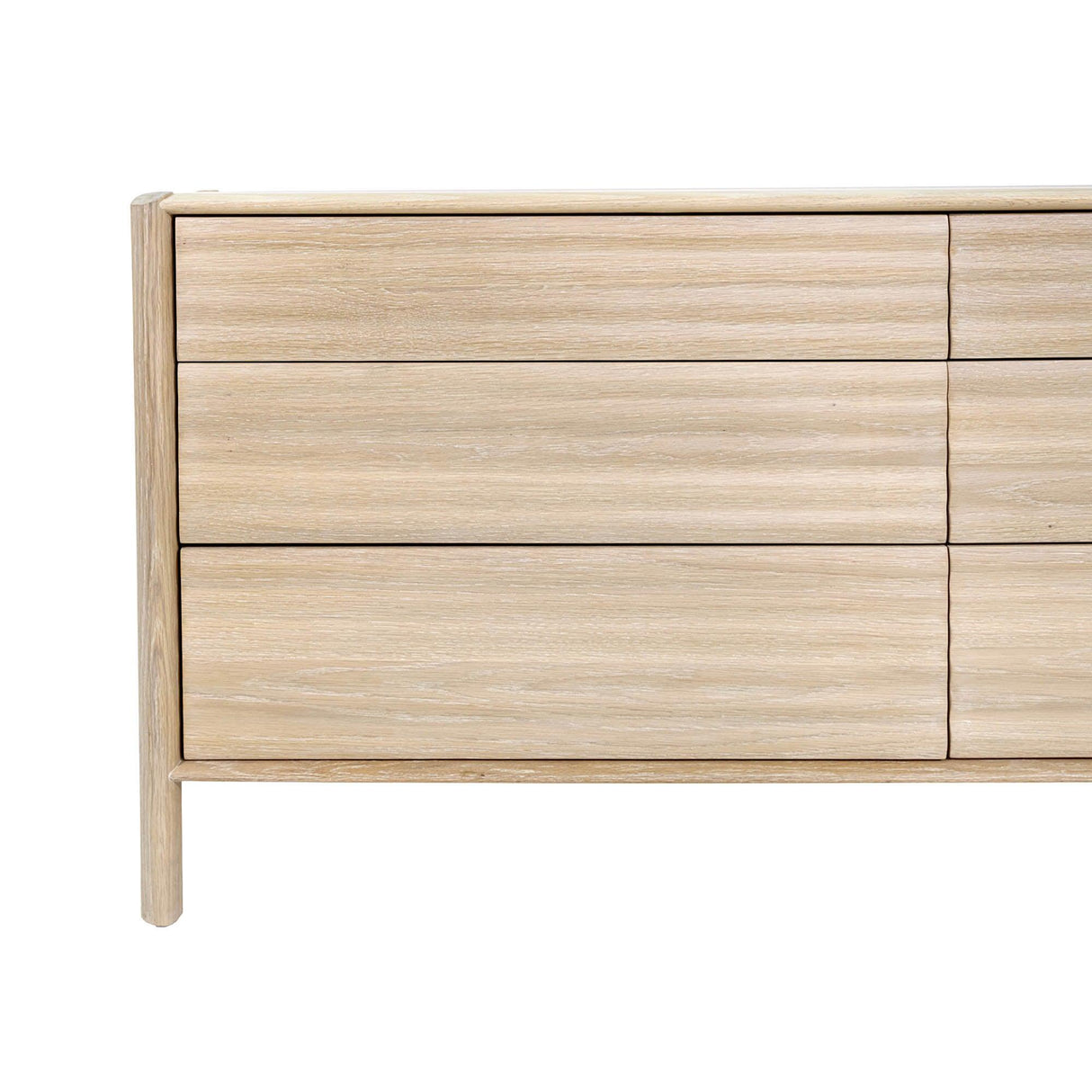 LH Home Runway 6 Drawer Dresser - Light Oak