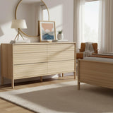 LH Home Runway 6 Drawer Dresser - Light Oak