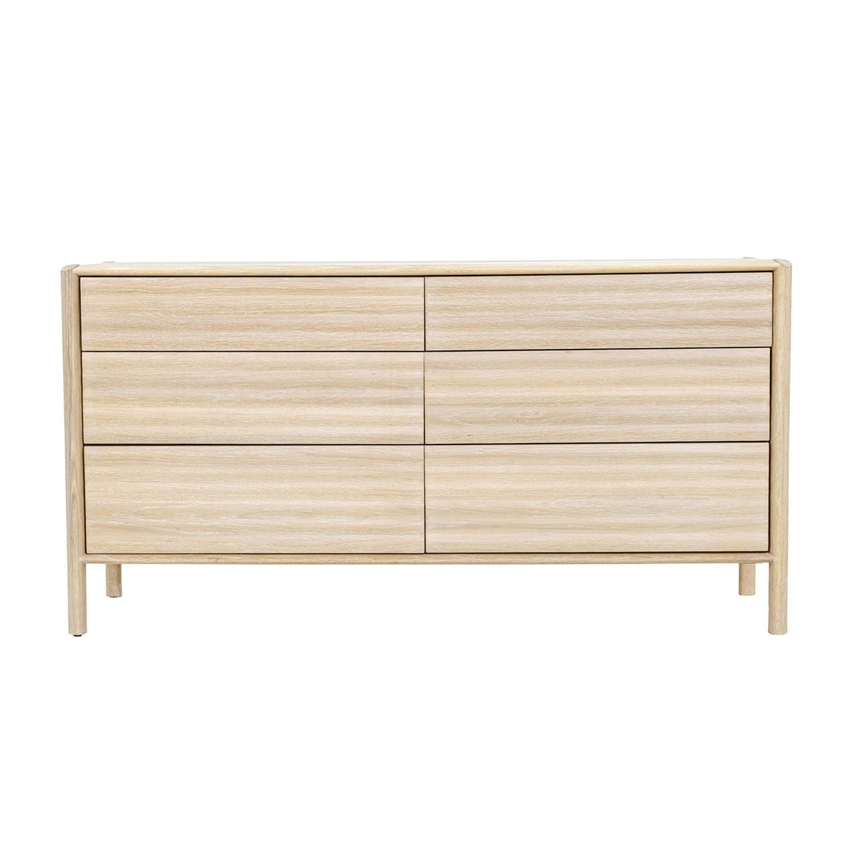 LH Home Runway 6 Drawer Dresser - Light Oak