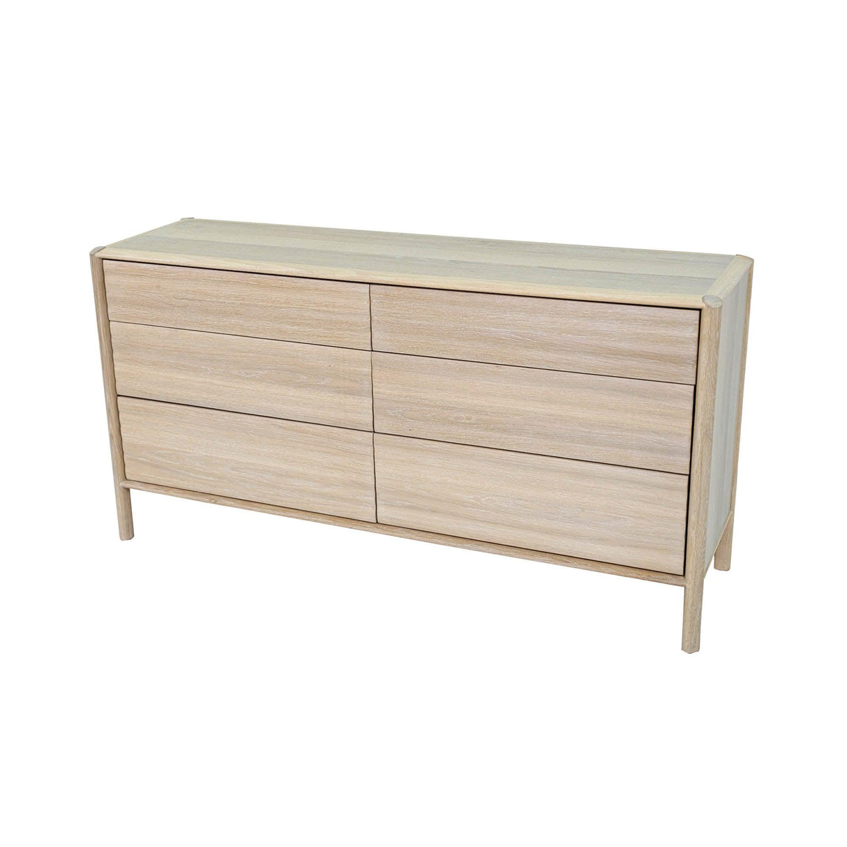 LH Home Runway 6 Drawer Dresser - Light Oak