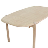 LH Home Runway Small Dining Table 62" - Light Oak