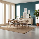 LH Home Runway Small Dining Table 62" - Light Oak