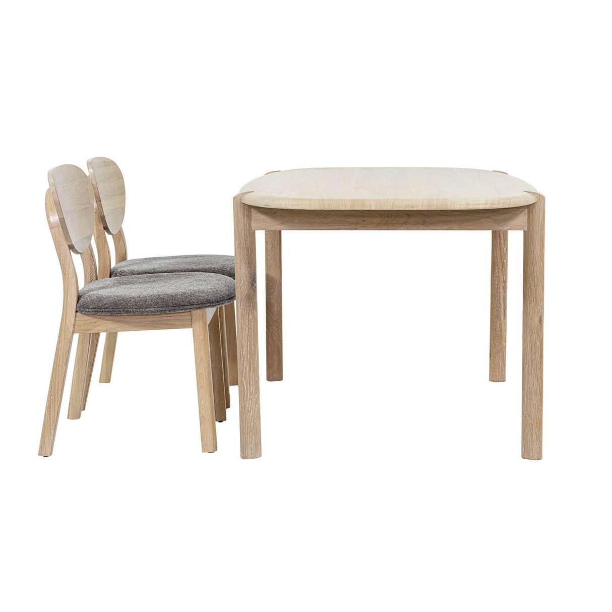 LH Home Runway Small Dining Table 62" - Light Oak