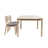 LH Home Runway Large Dining Table 82" - Light Oak