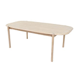 LH Home Runway Large Dining Table 82" - Light Oak