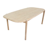 LH Home Runway Large Dining Table 82" - Light Oak