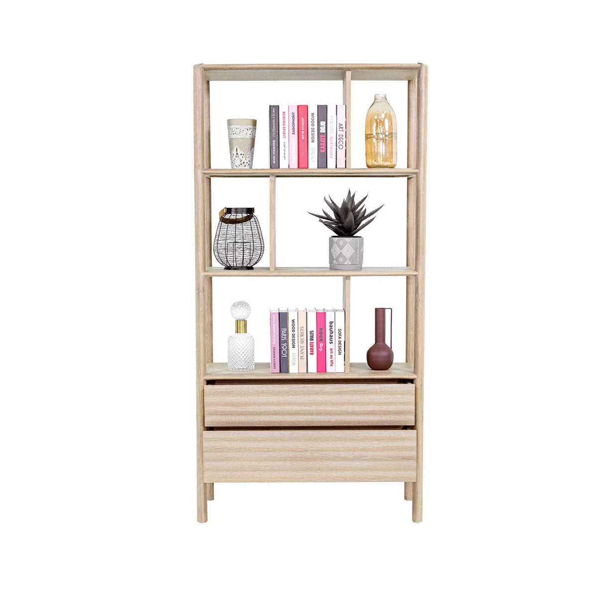LH Home Runway Bookcase - Light Oak