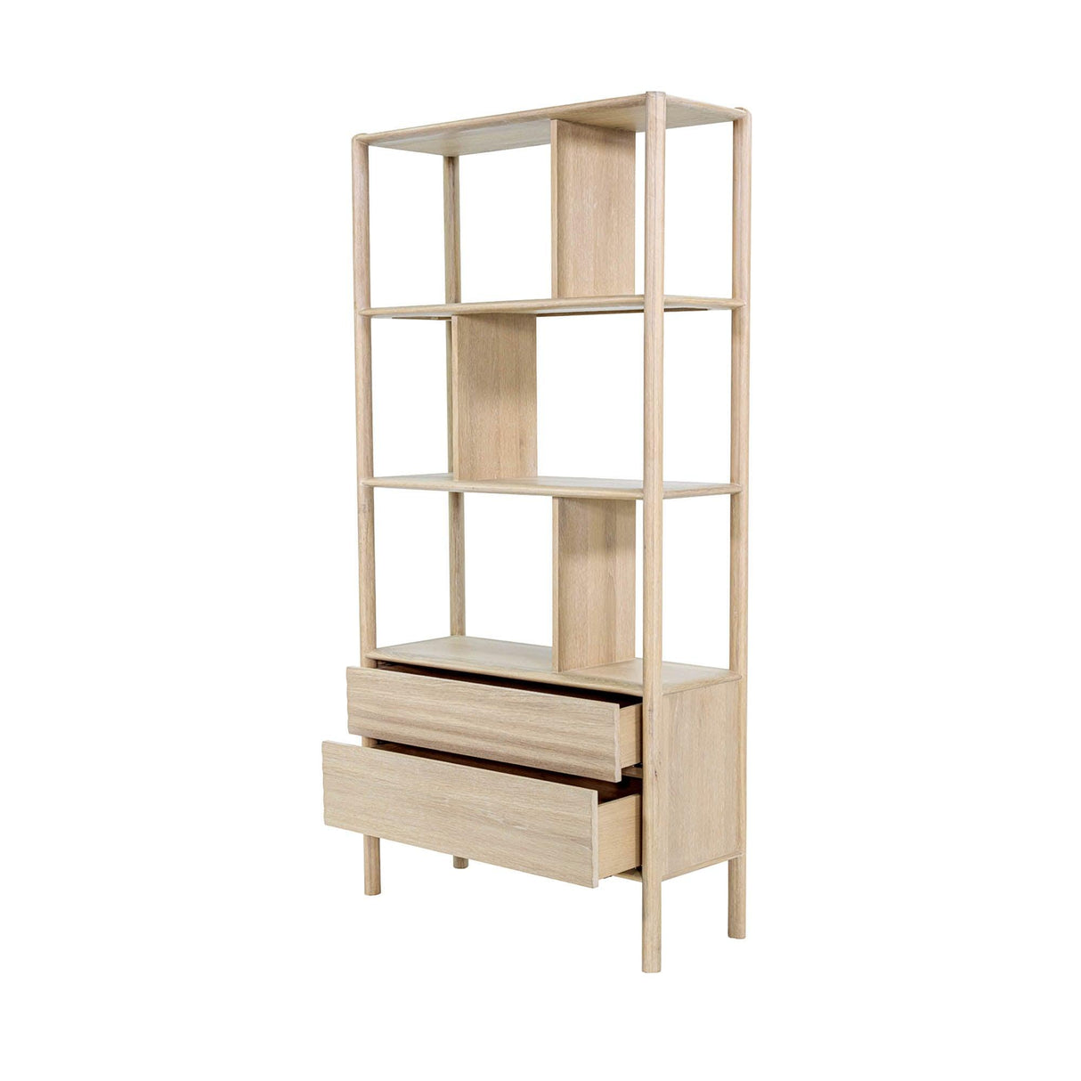 LH Home Runway Bookcase - Light Oak