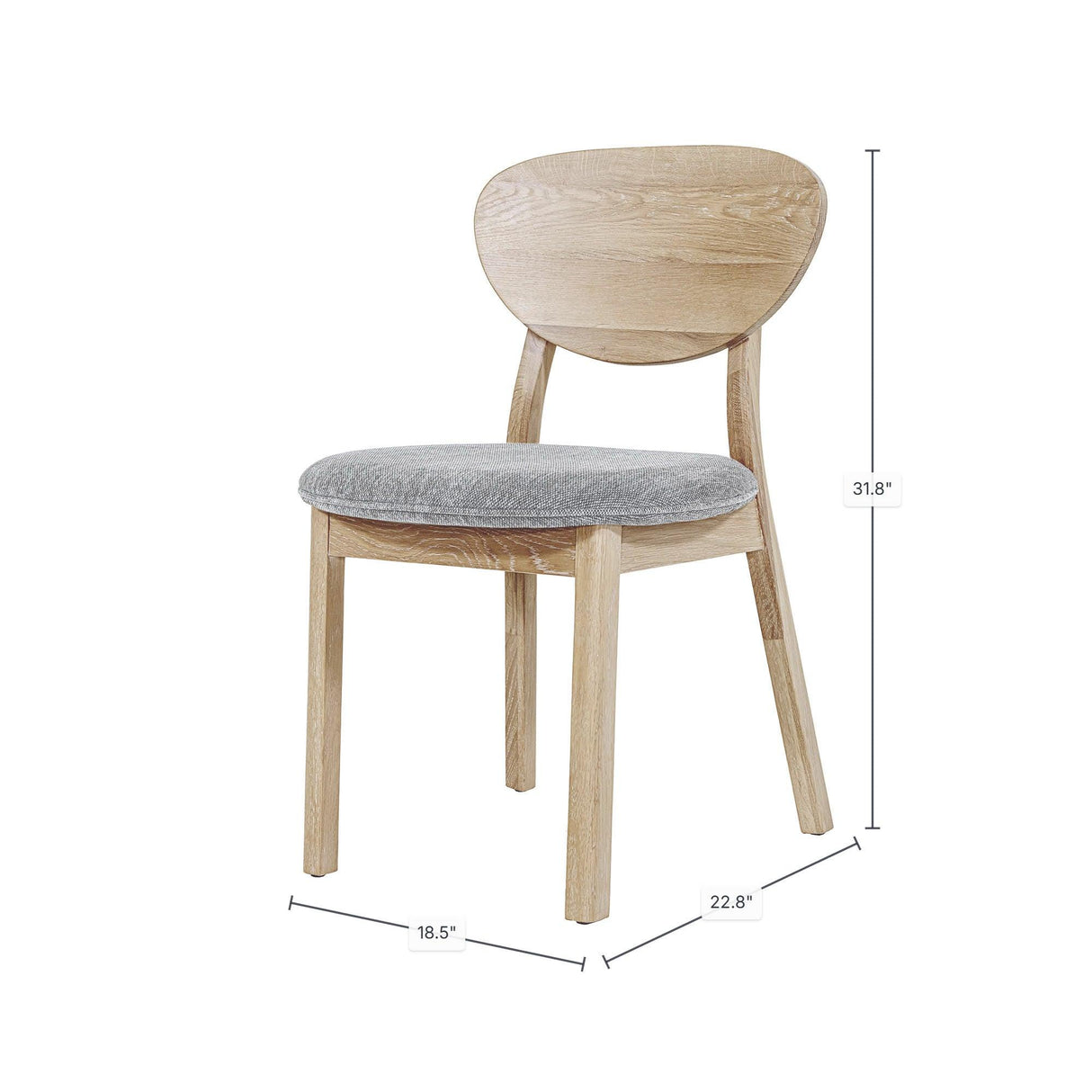 LH Home Runway Dining Chair - Toffee Mist