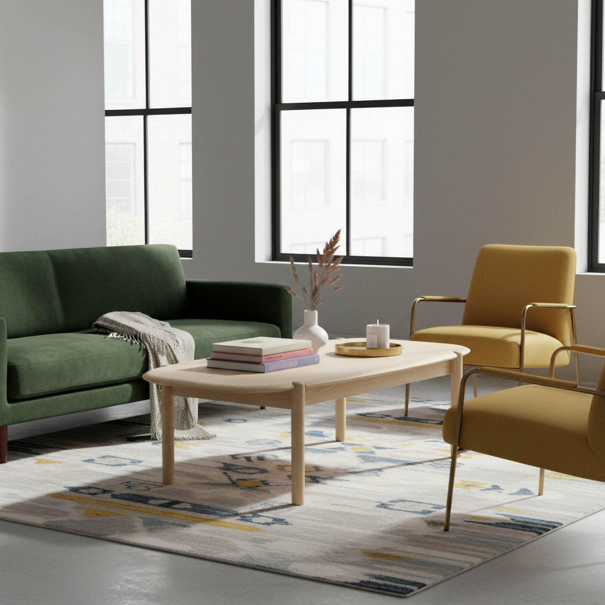LH Home Runway Coffee Table - Light Oak