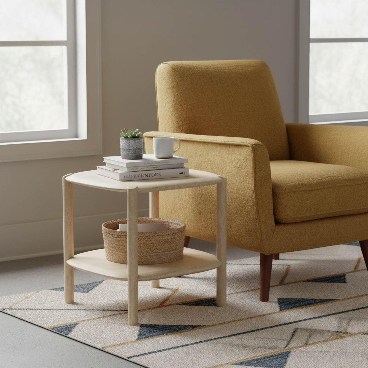 LH Home Runway Side Table - Light Oak