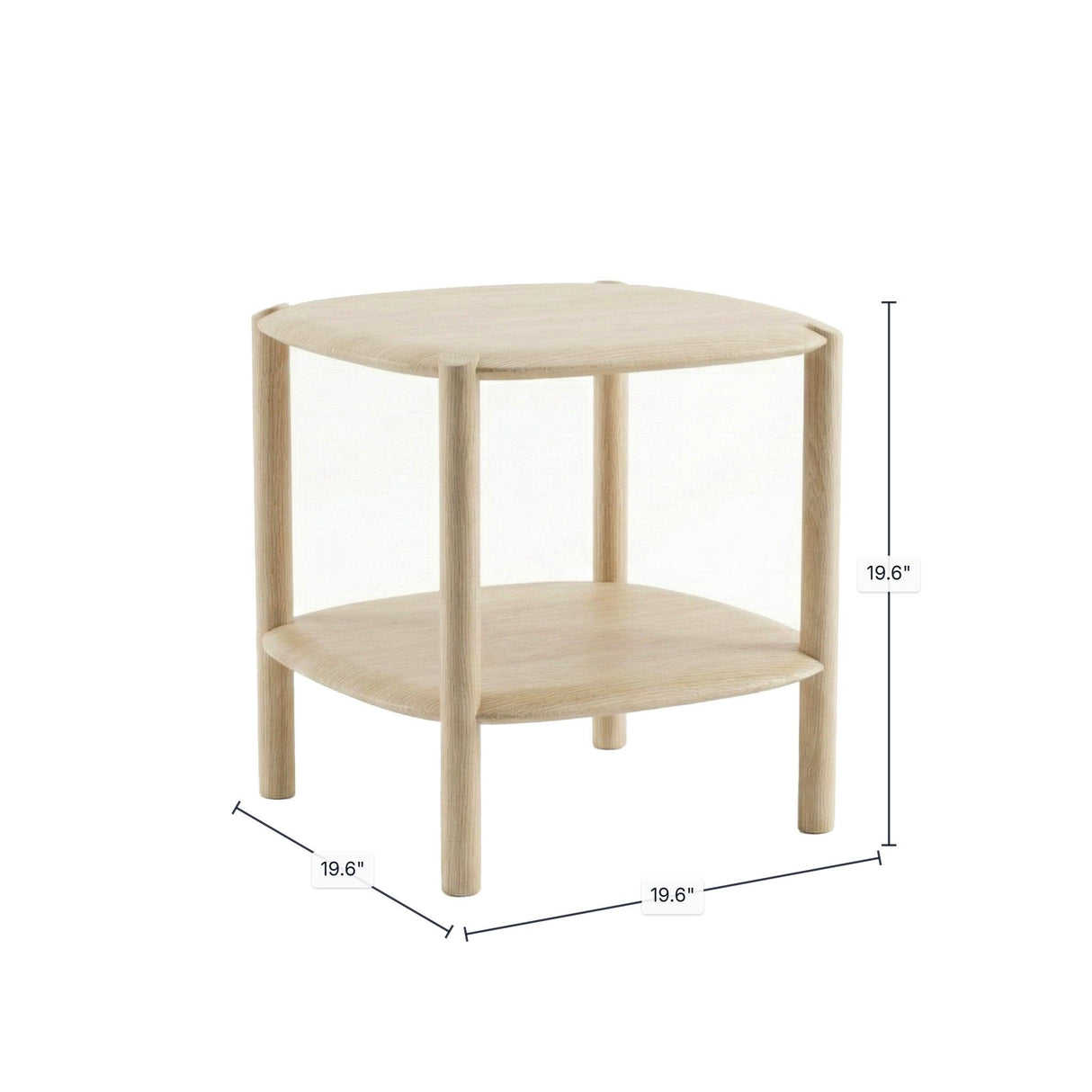LH Home Runway Side Table - Light Oak