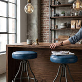 LH Home Bowie Stool - Deep Blue (Limited Edition)