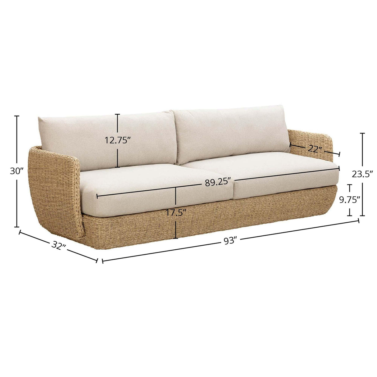 LH Home Siesta Outdoor - Sofa