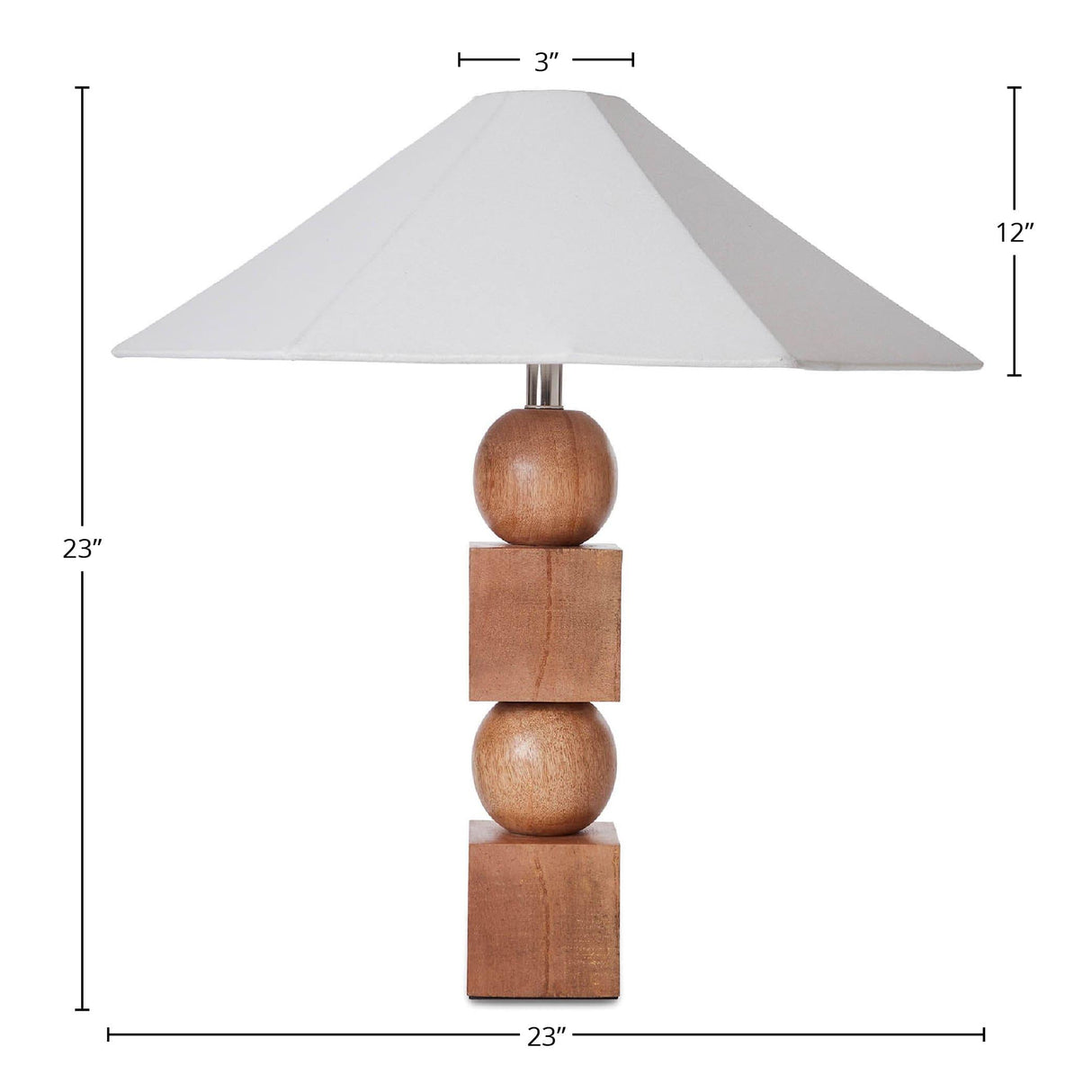 LH Home Geometric Table Lamp