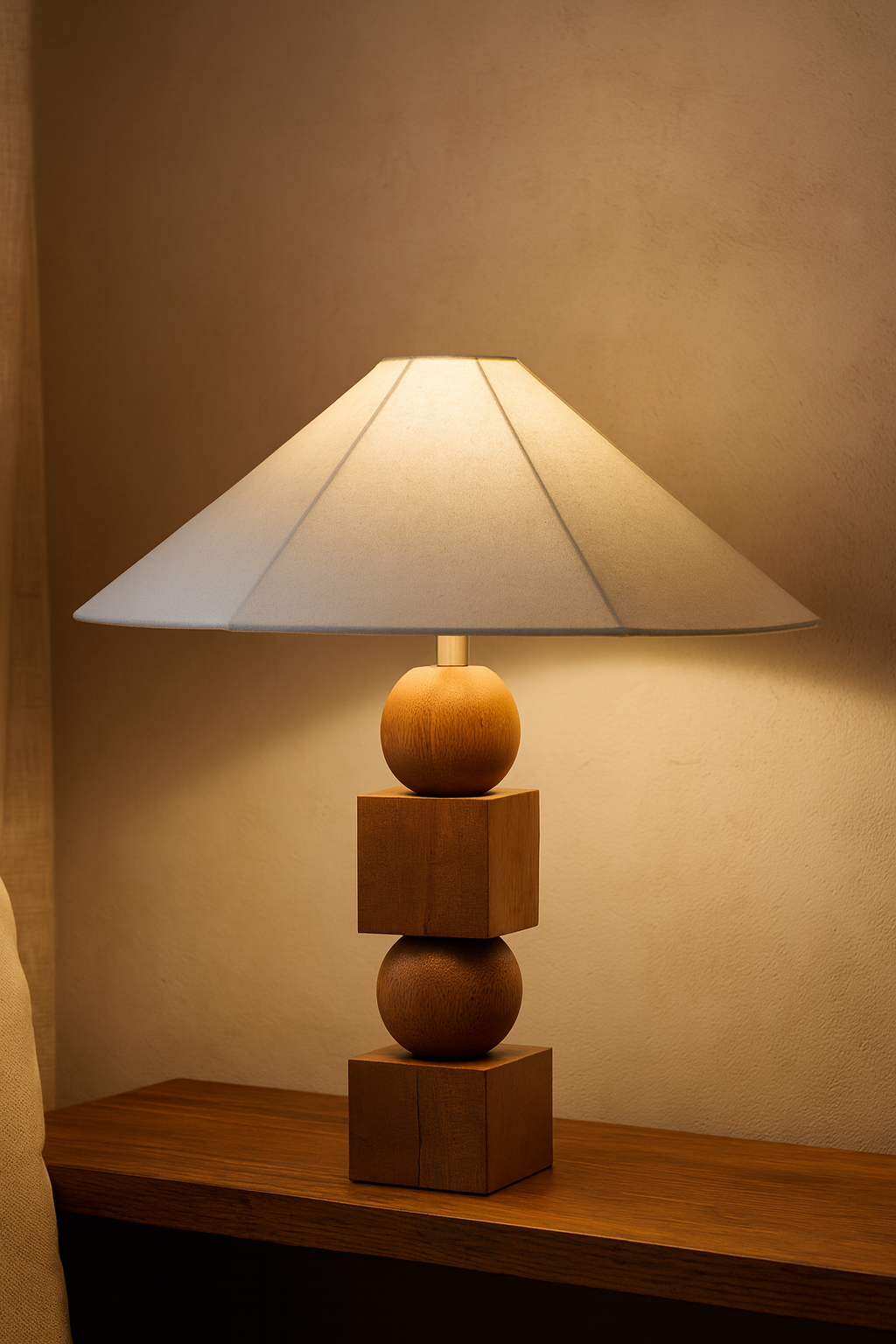 LH Home Geometric Table Lamp