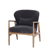 LH Home Rhodes Club Chair - Inkwell