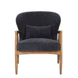 LH Home Rhodes Club Chair - Inkwell