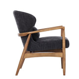 LH Home Rhodes Club Chair - Inkwell
