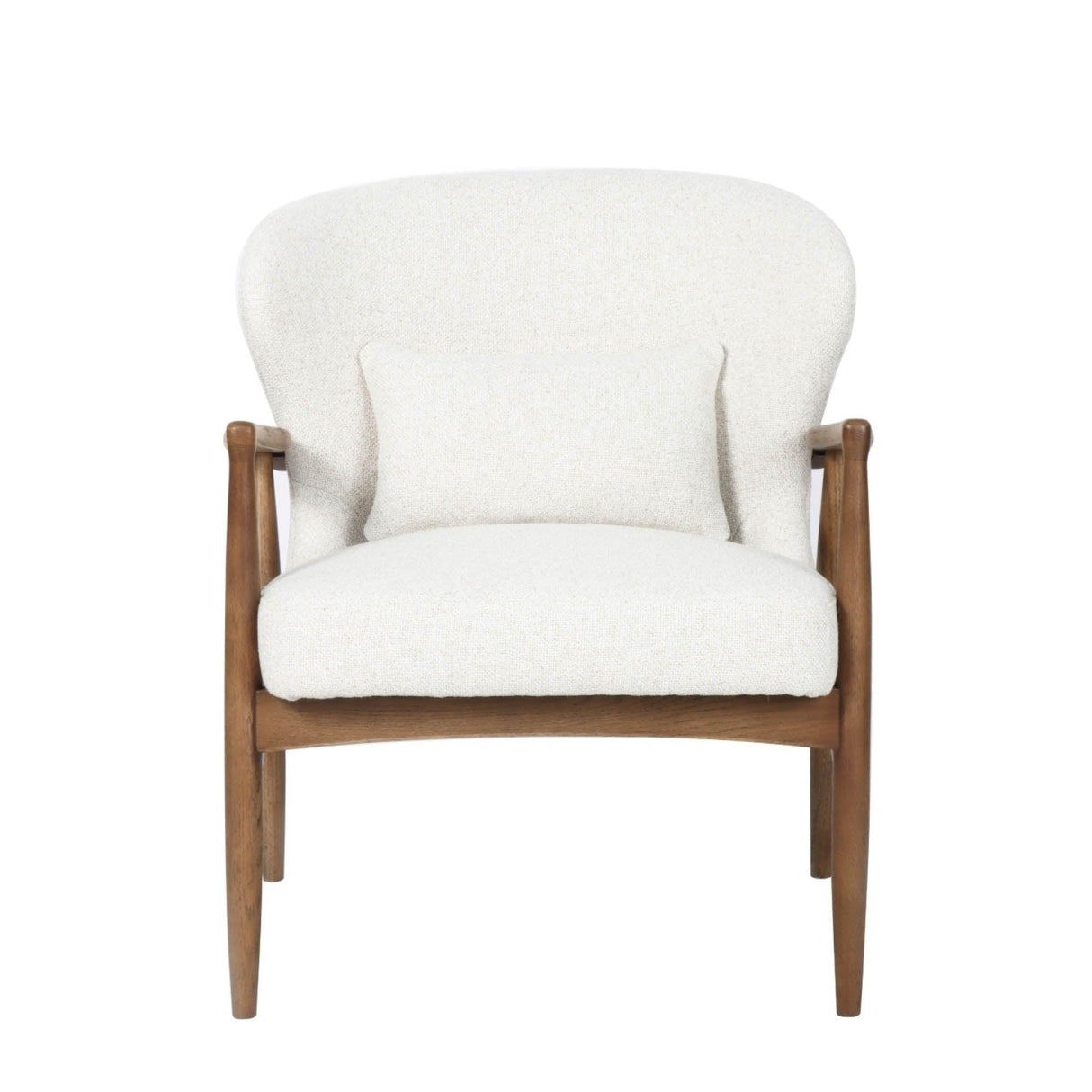 LH Home Rhodes Club Chair - Snow