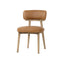 LH Home Willow Dining Chair - Tawny Leather