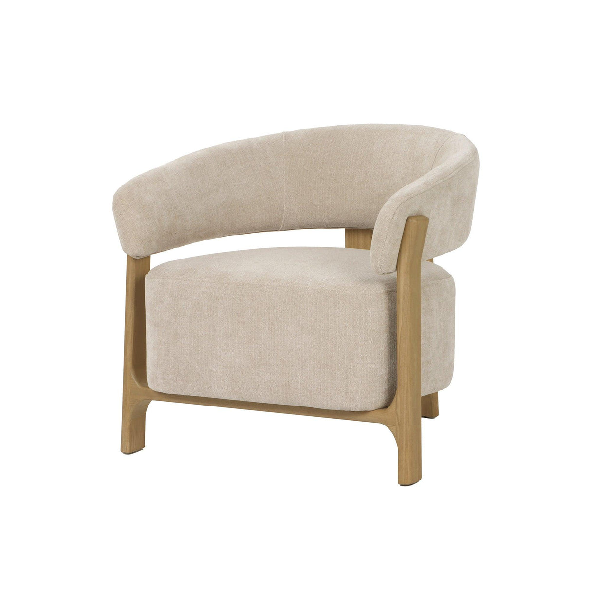 LH Home Harlow Club Chair - Barley Chenille