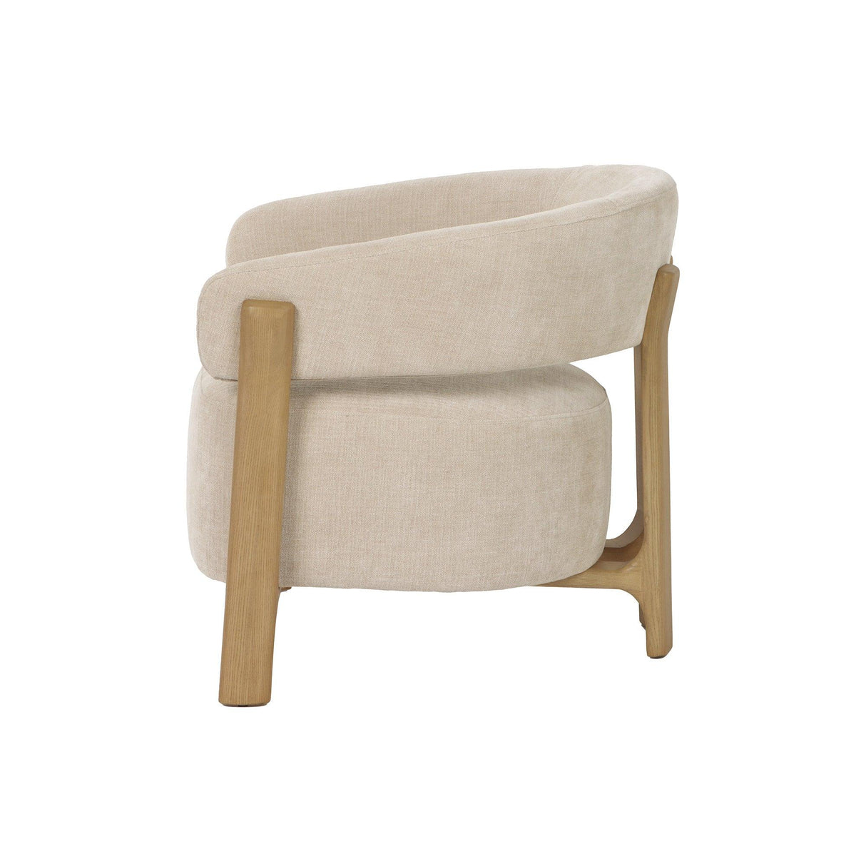 LH Home Harlow Club Chair - Barley Chenille