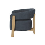 LH Home Harlow Club Chair - Spruce Grey Chenille