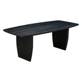 LH Home Tonic Dining Table - Black Oak