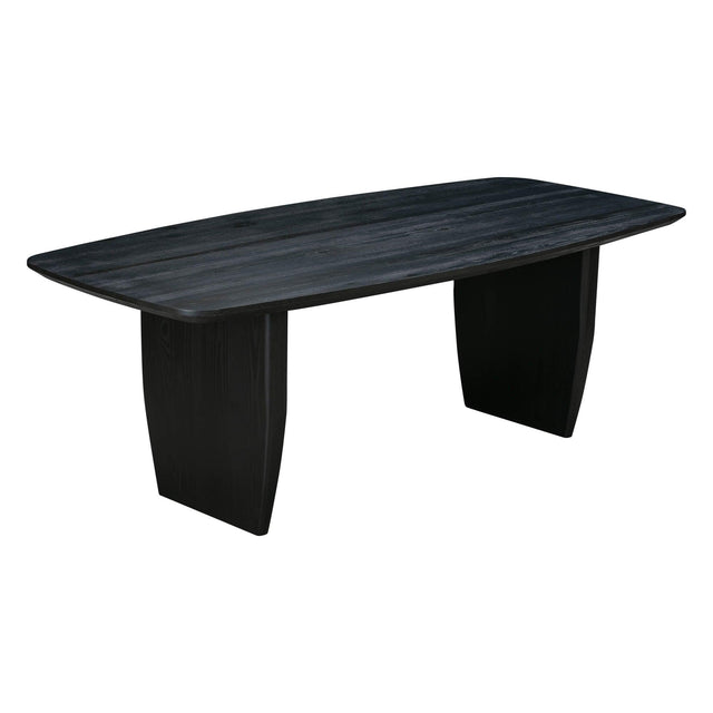 LH Home Tonic Dining Table - Black Oak