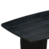 LH Home Tonic Dining Table - Black Oak