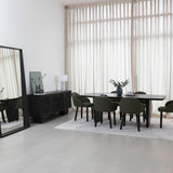 LH Home Tonic Dining Table - Black Oak