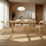 LH Home Tonic Dining Table - Biscotti Oak