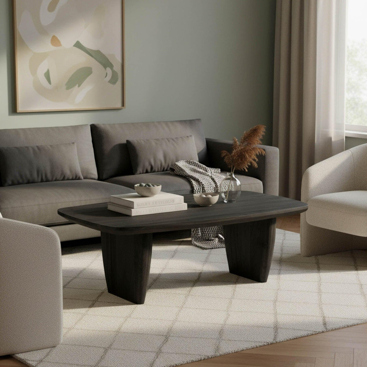 LH Home Tonic Coffee Table - Black Oak