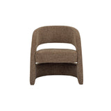 LH Home Virgo Club Chair - Chocolate