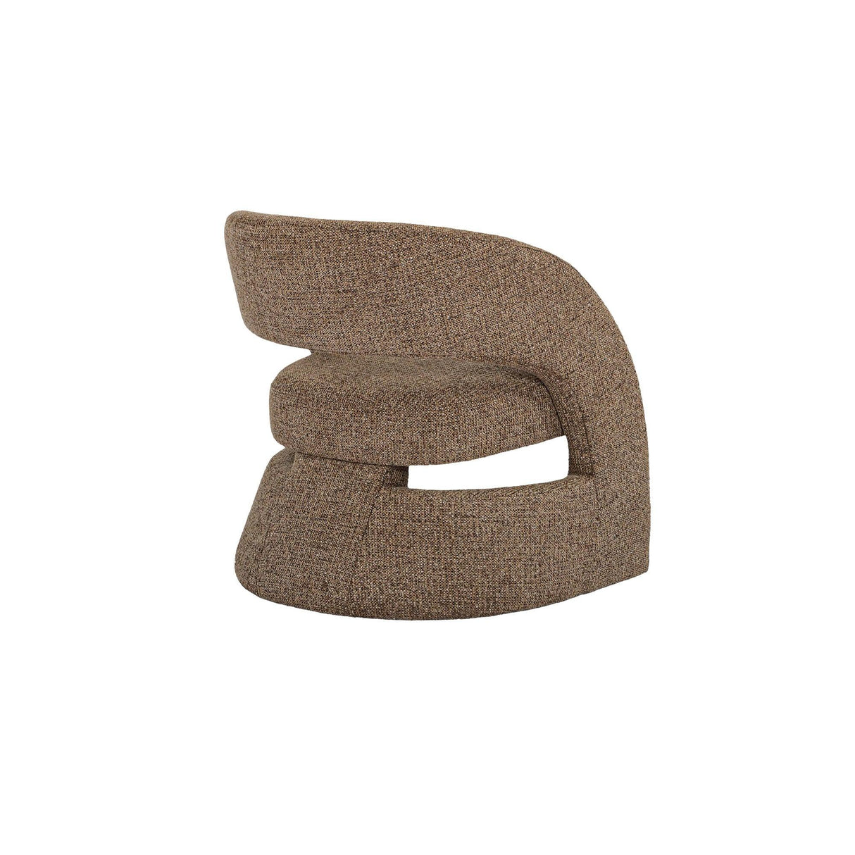 LH Home Virgo Club Chair - Chocolate