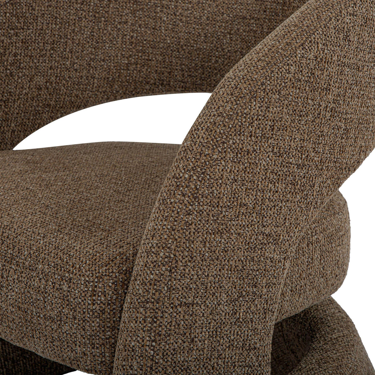 LH Home Virgo Club Chair - Chocolate