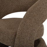 LH Home Virgo Club Chair - Chocolate