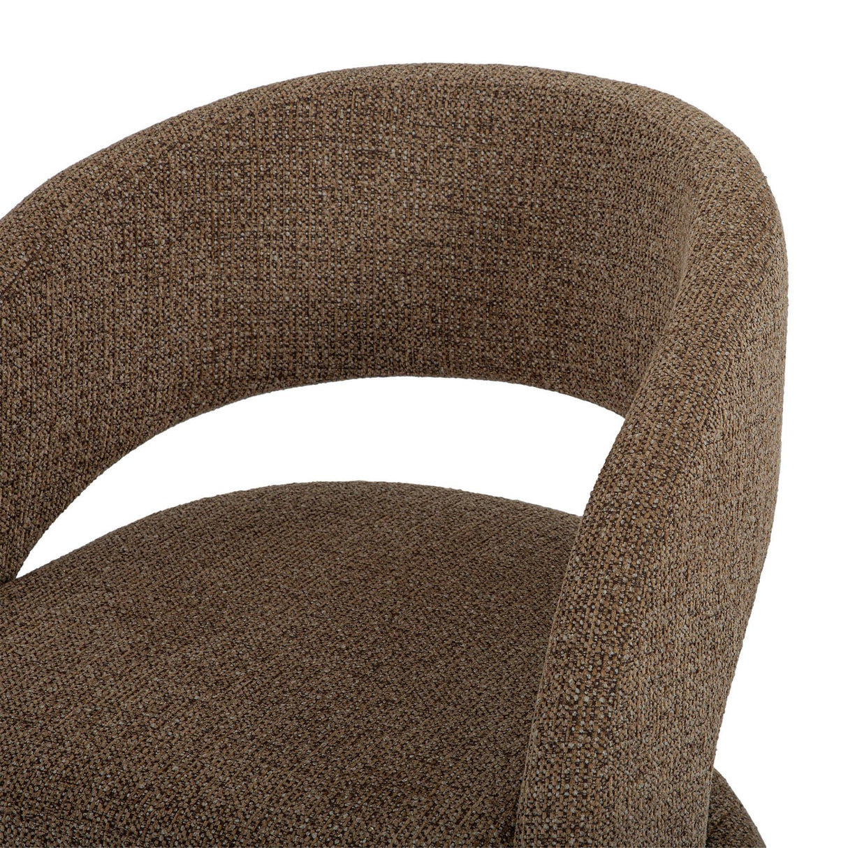LH Home Virgo Club Chair - Chocolate