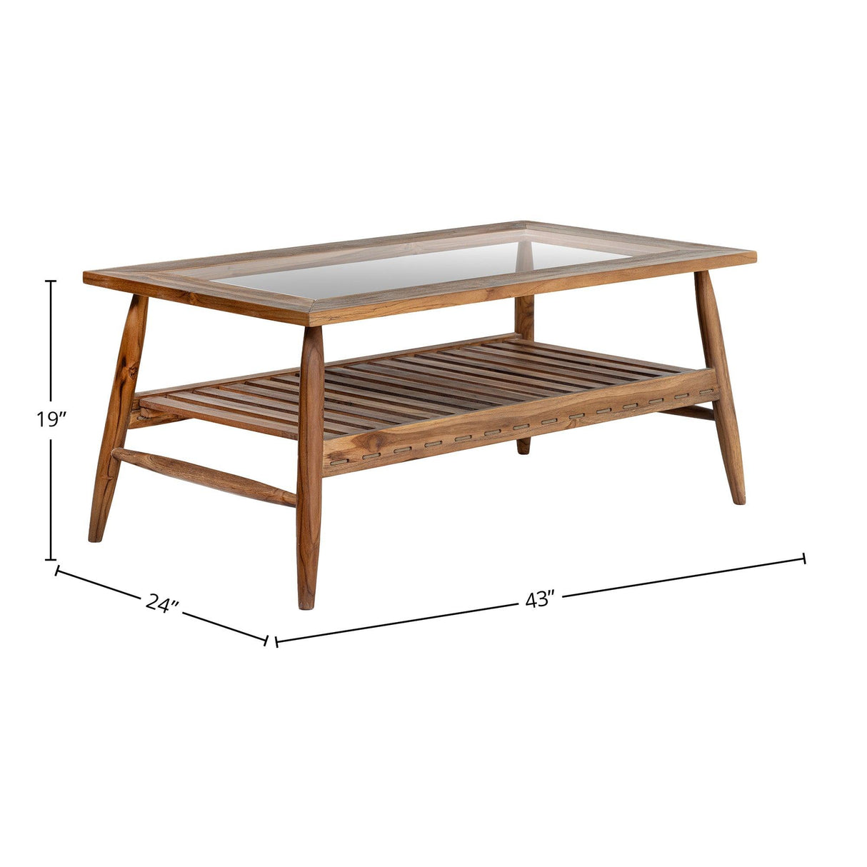 LH Home Vineyard Outdoor - Rectangular Coffee Table
