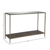 LH Home Venus Console Table - Bronze