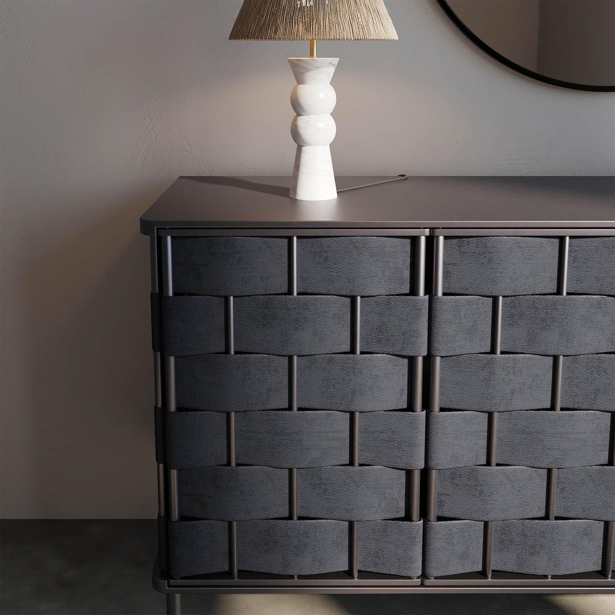 LH Home Bishop Sideboard - Black